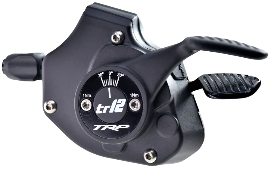 TRP TR12 Rear Derailleur and Shifter Kit - Black