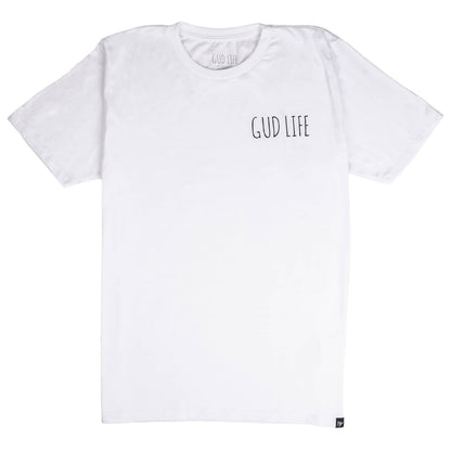 Gud Life Basic White T-Shirt