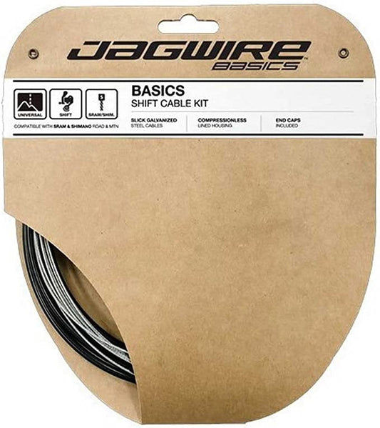 Jagwire Basics Brake DIY Cable Kit SRAM/Shimano Mountain & Road Black