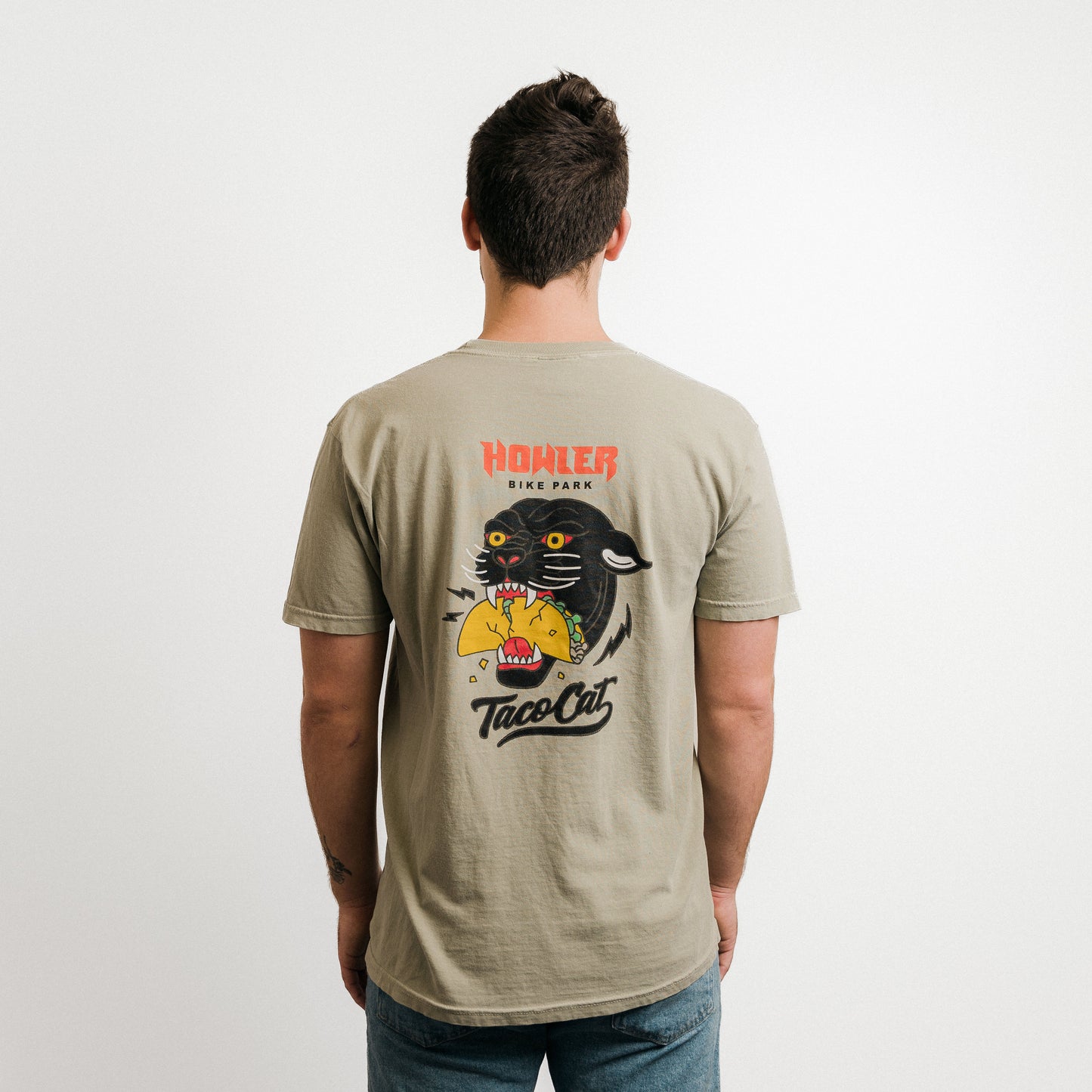 Howler Bike Park Taco Cat T-Shirt