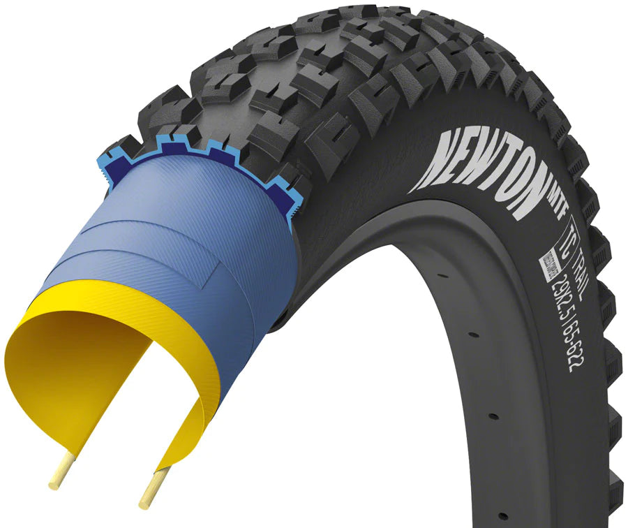 Goodyear Newton MTF Tire - 27.5 x 2.5  Tubeless Folding Black Trail